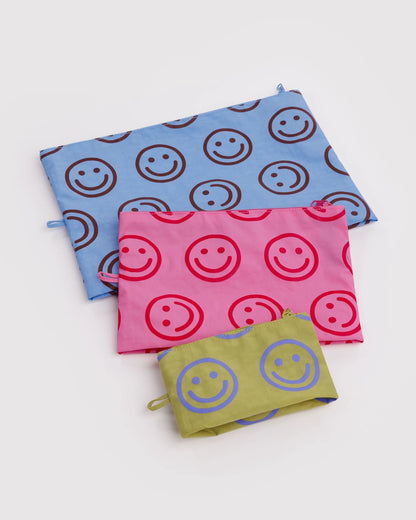 BAGGU Go Pouch Set - Pop Happy Mix