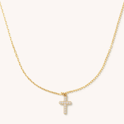 Crystal Cross Necklace- Waterproof - AT NOON STORE