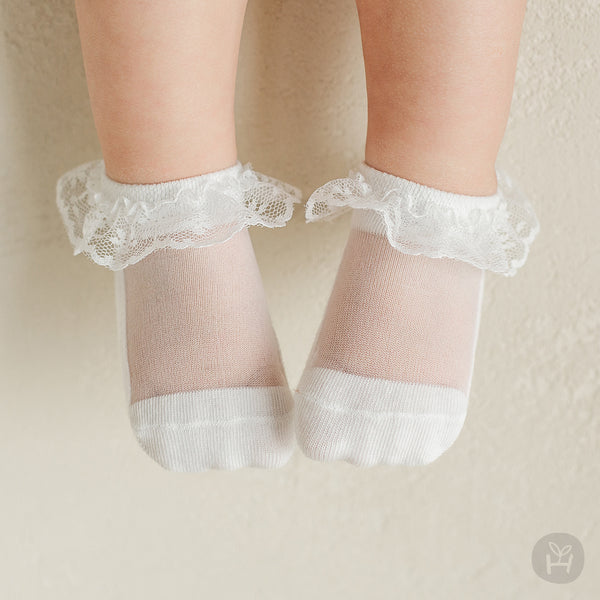 Baby Toddler 2PK Sheer Socks Set (0-4T)
