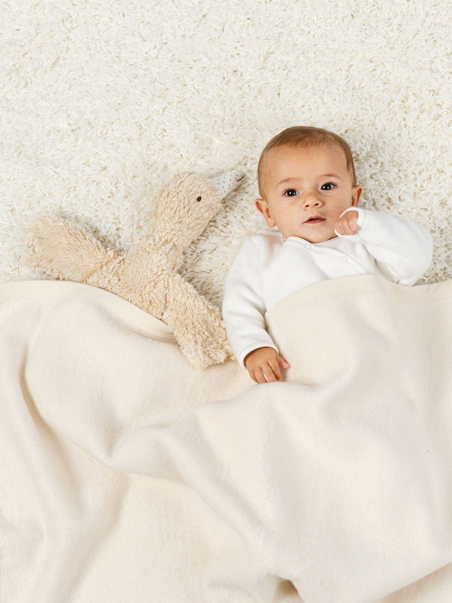 Goose Sherpa Snuggle Lovey