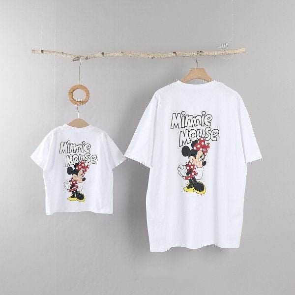 Family Mickey and Minnie Short Sleeve Top - 2 Colors kids outfit