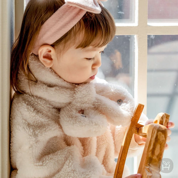 Kids Floral Embroidered Soft Scarf (6m-4T)