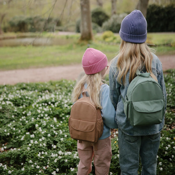 Mushie Kids Mini Backpack -Natural
