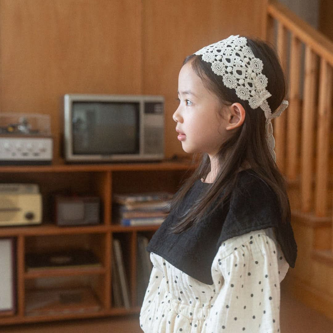 Girls Anggo Lovely Lace Headband (1 - 6y) - 5 Colors kids outfit