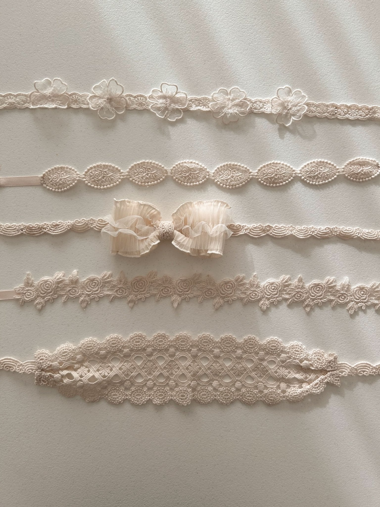 Girls Anggo Lovely Lace Headband (1 - 6y) - 5 Colors kids outfit