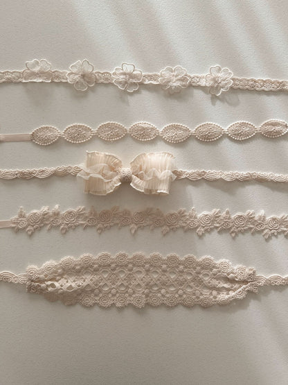 Girls Anggo Lovely Lace Headband (1 - 6y) - 5 Colors kids outfit