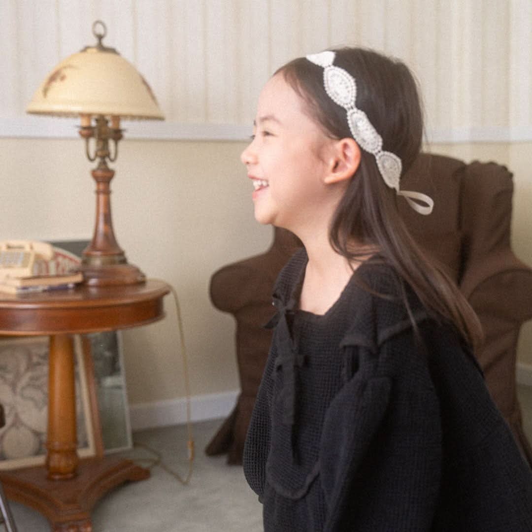 Girls Anggo Lovely Lace Headband (1 - 6y) - 5 Colors kids outfit