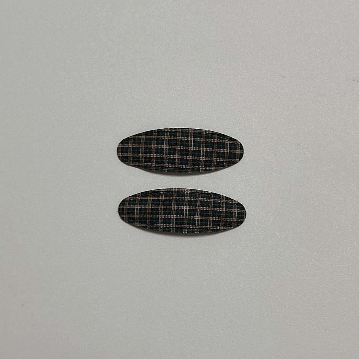 Girls Plaid Hair Clips (2pk) - 4 Colors kids outfit