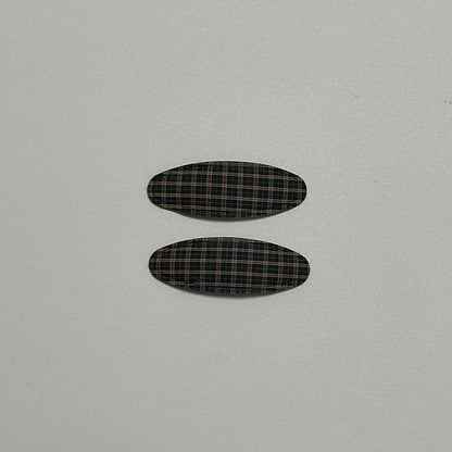 Girls Plaid Hair Clips (2pk) - 4 Colors kids outfit