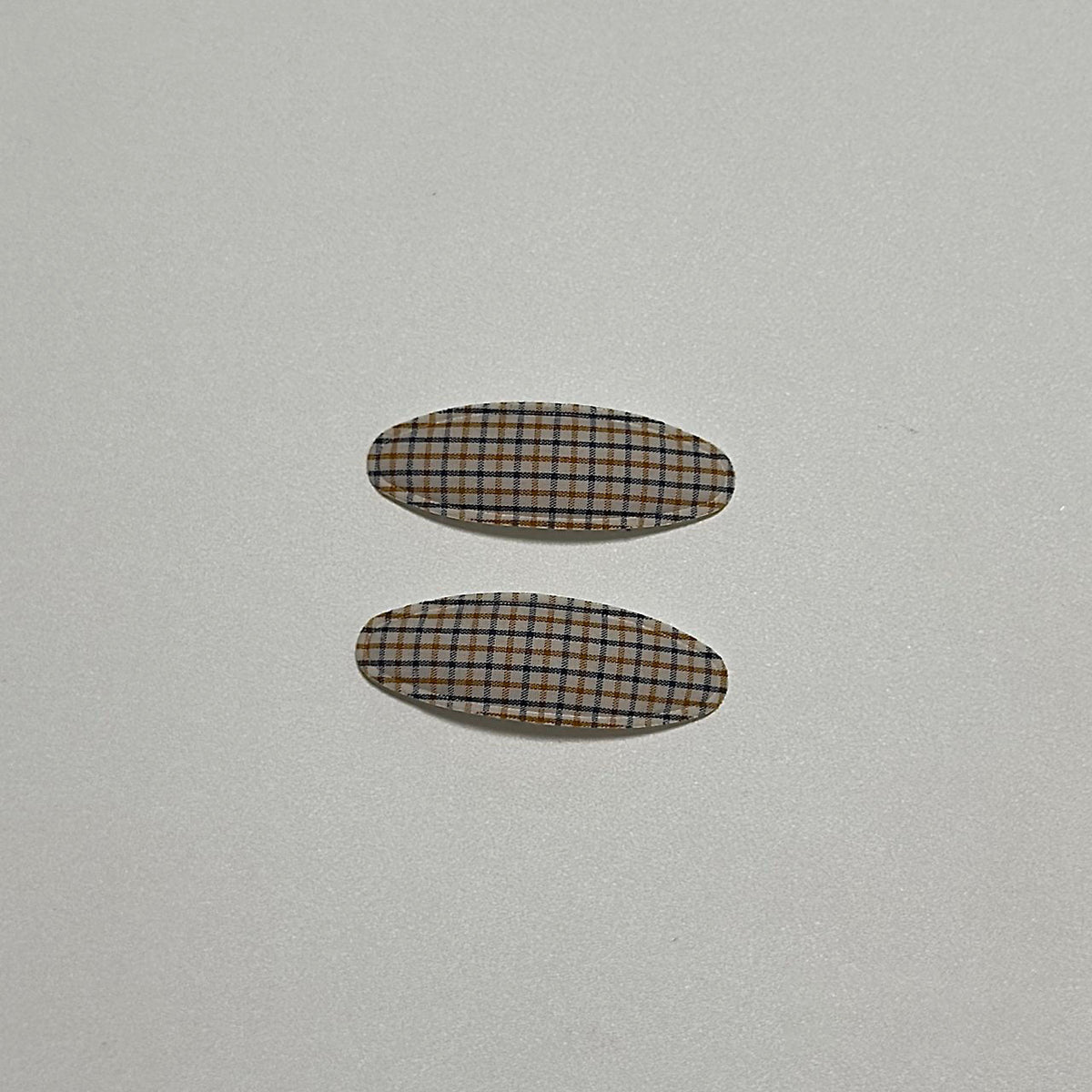 Girls Plaid Hair Clips (2pk) - 4 Colors kids outfit
