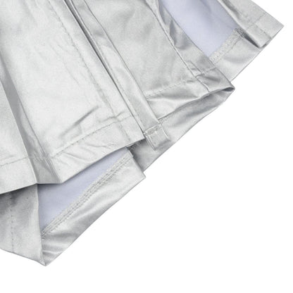 Girls Silver Wrap Pleated Skirted Pants(3 - 6y) - Silver kids outfit