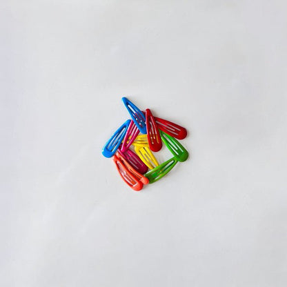 Girls Snap Clips (12pk) - Pop - AT NOON STORE