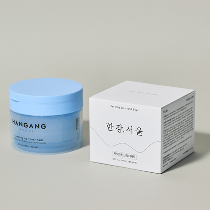 Hangang Seoul Sparkling Ice Toner Pads 4.73 fl oz, 140 ml, 60 Pads kids outfit