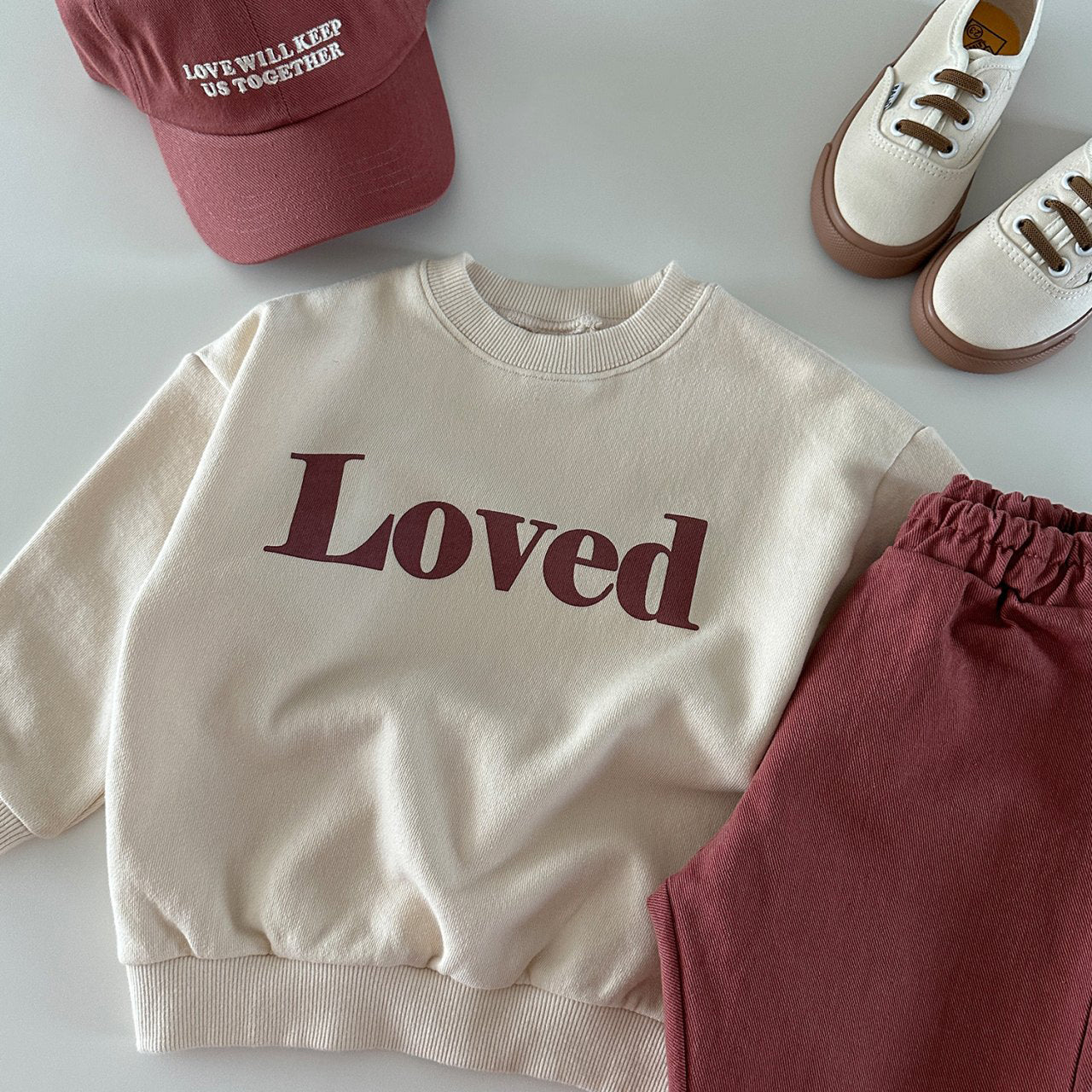 Toddler Bonito Pull-On Chino Pants (6m-6y) -  Burgundy - AT NOON STORE