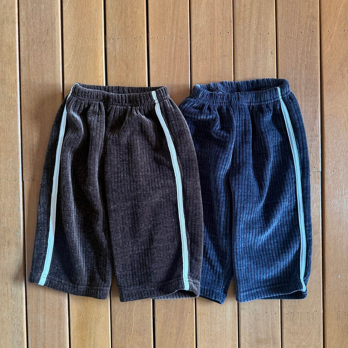 Kids W26 Side Line Corduroy Pull-on Pants (2-10y) - 2 Colors