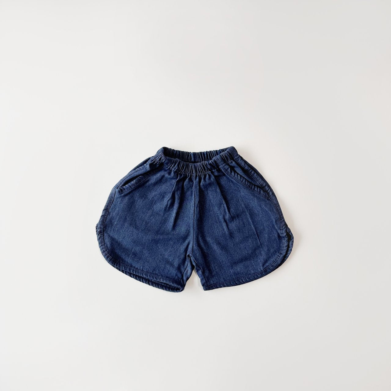 Toddler Dolphin Hem Denim Shorts  (2-5y) - 2 Colors - AT NOON STORE