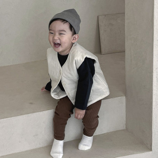 Toddler Nunu Quilted Vest (1-6y) - 3 Colors