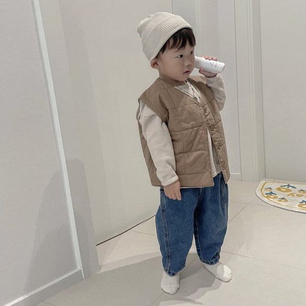 Toddler Nunu Quilted Vest (1-6y) - 3 Colors