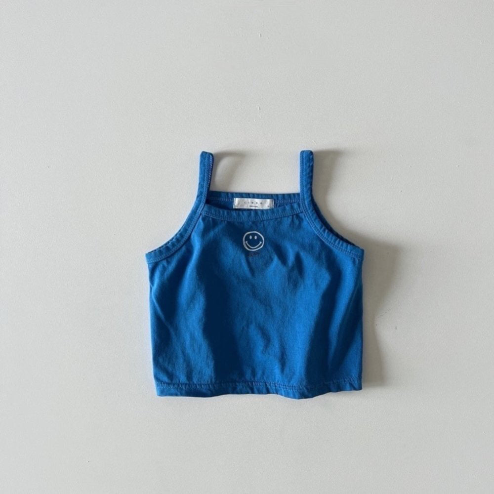 Toddler Happy Face Tank Top  (1-5y) - 2 Colors