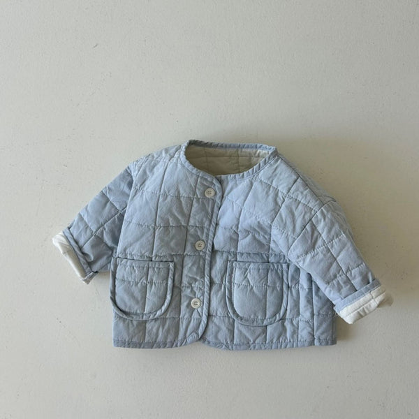 Baby Toddler Land Quilted Jacket  (4m-6y) - 2 Colors