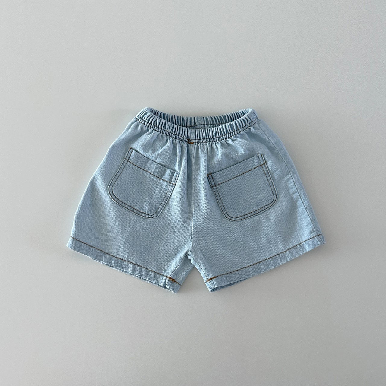 Toddler Double Pocket Denim Shorts (12m-5y) - 2 Colors - AT NOON STORE