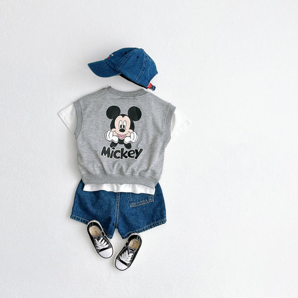 Toddler Disney Vest and Shorts Set (1-5y) - 4 Colors - AT NOON STORE
