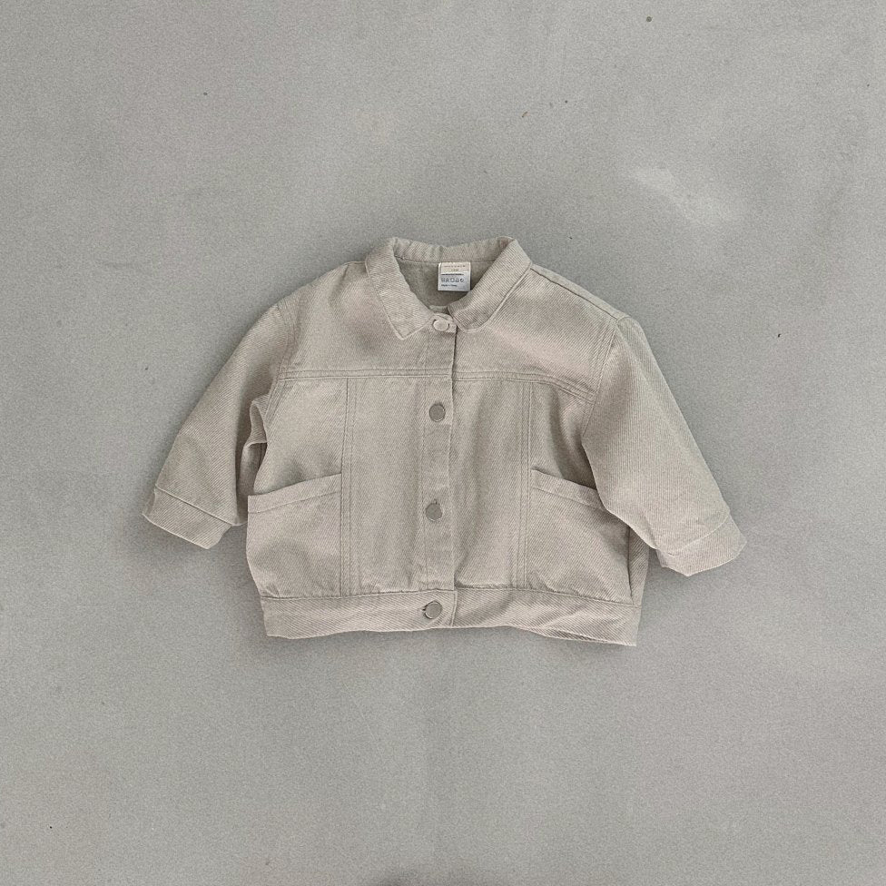 Baby Bella Grey Jacket (3-18m) - Grey