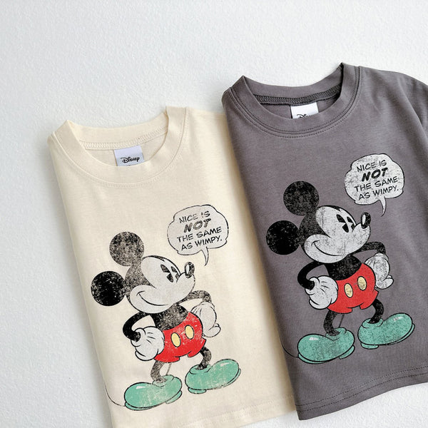 Toddler Mickey Print T-Shirt (1-5y) - 2 Colors