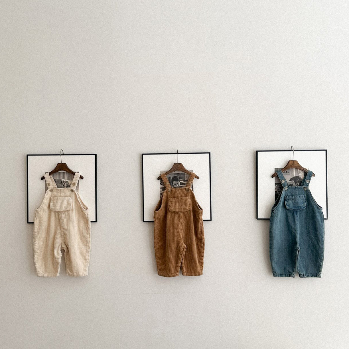 Toddler Anggo Overalls (1-5y) - 3 Colors - AT NOON STORE