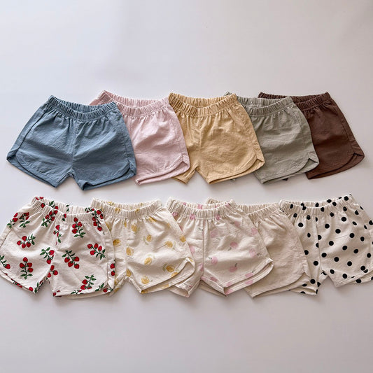 Baby/Toddler Aosta SS26 Summer Shorts (3m-5y)- 10 Colors - AT NOON STORE