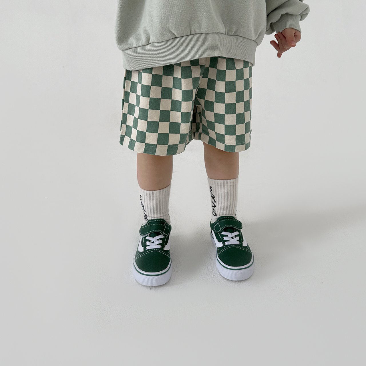 Toddler Spring Checkered Shorts (6m-6y) - AT NOON STORE