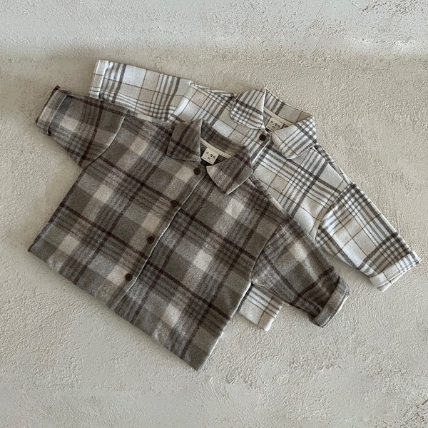 Toddler Lala W23 Flannel Shirt (1-6y) - 2 Colors