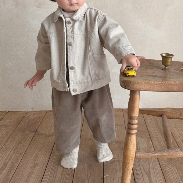 Baby Bella Grey Jacket (3-18m) - Grey