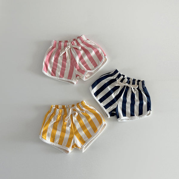 Toddle Bonito Stripe Shorts (6m-6y)-3 colors
