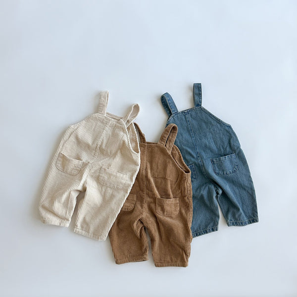 Toddler Anggo Overalls (1-5y) - 3 Colors