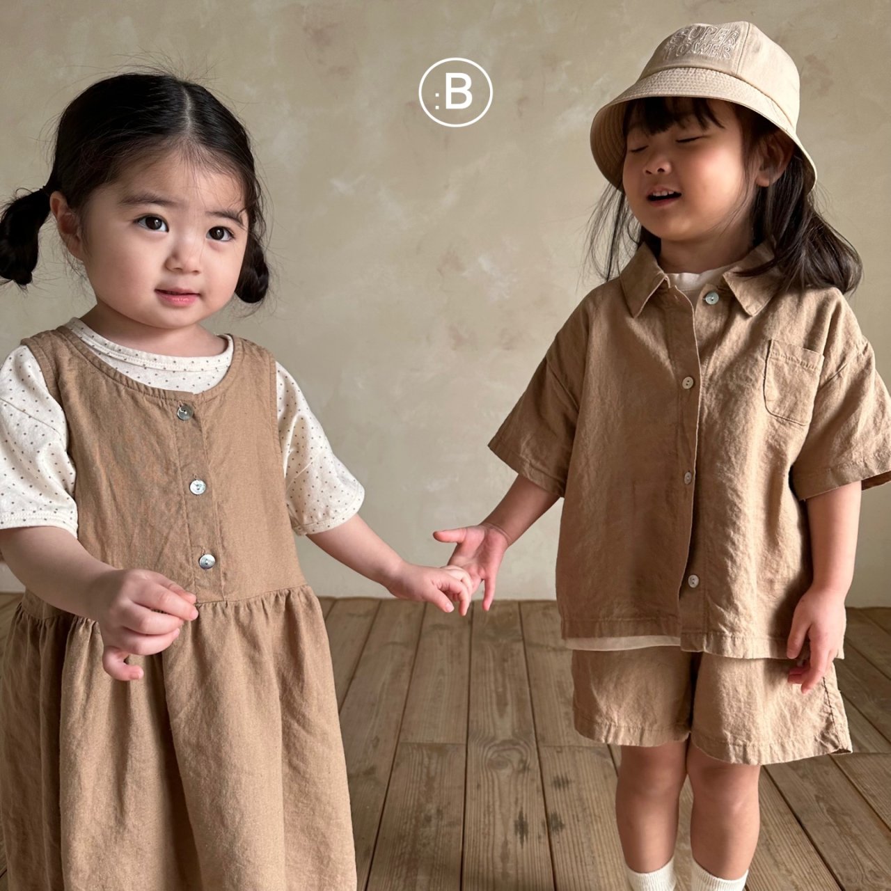 Toddler Bella Sleeveless Button Dress (3m-5y)- 2 Colors - AT NOON STORE