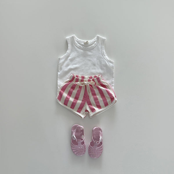 Toddle Bonito Stripe Shorts (6m-6y)-3 colors
