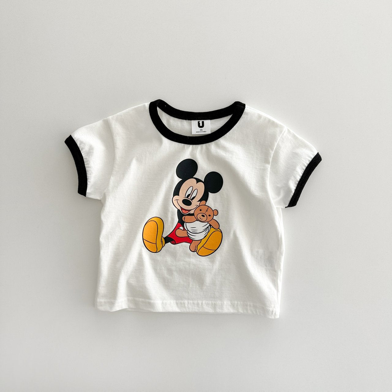 Toddler Hug Mickey/Minnie Short Sleeve Tee (1-2y) - 2 Colors