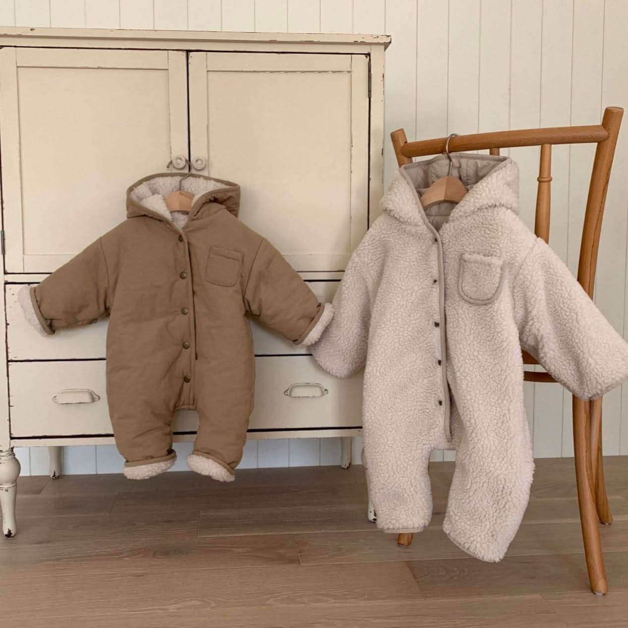 Baby sherpa snowsuit best sale