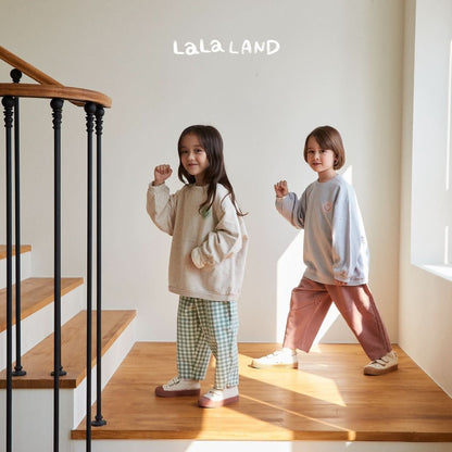 Kids Land F23 Smiley Face Sweatshirt (1-6y) - 3 Colors - AT NOON STORE