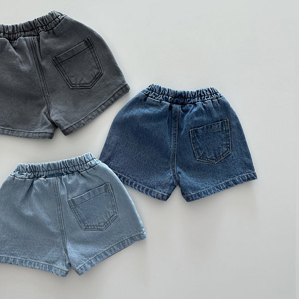 Toddle Bonito Denim Shorts (6m-6y)-3 colors