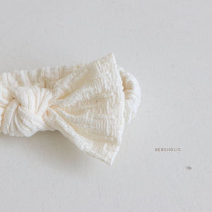 Baby BH Textured Bow Headband (3-18m) -3 Colors