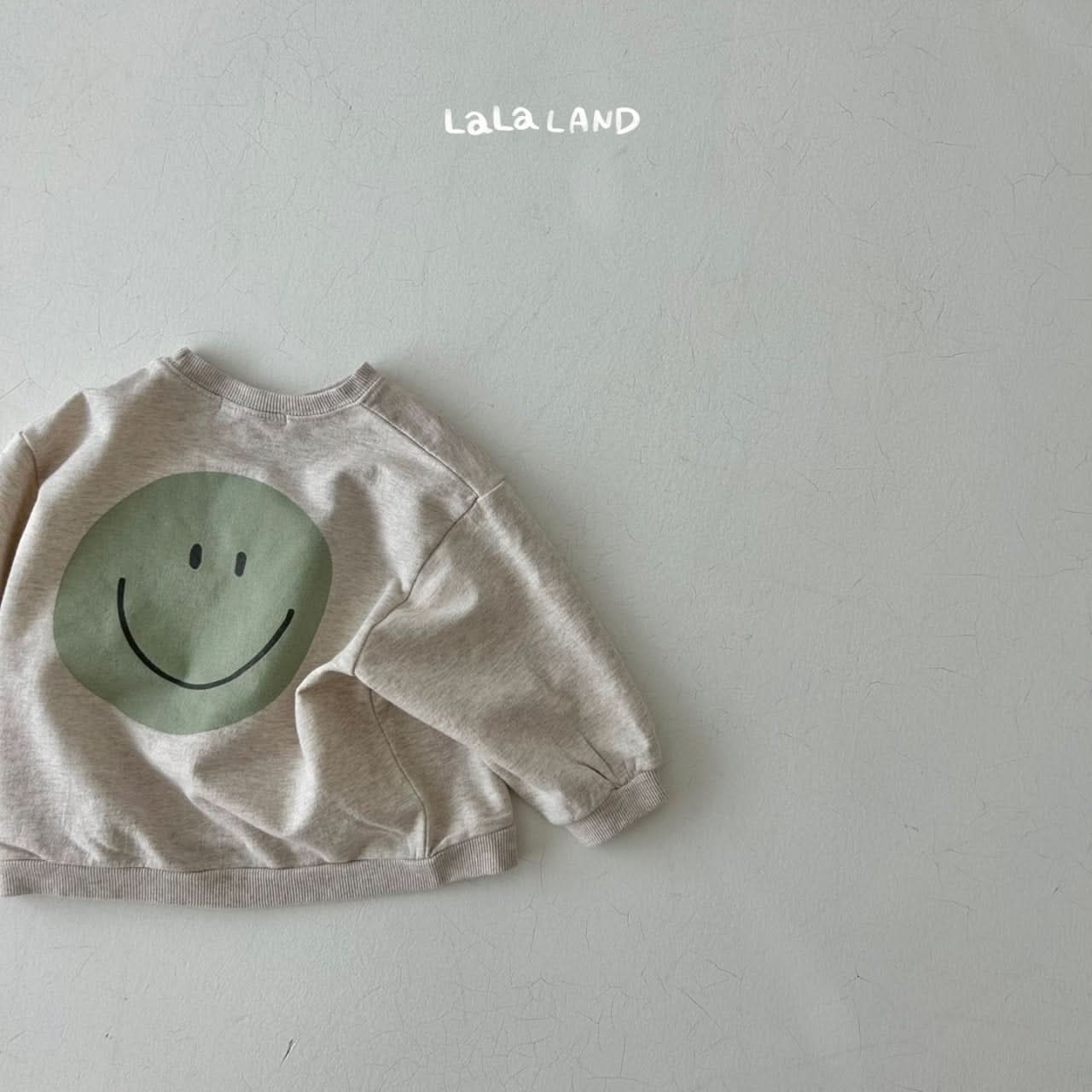 Kids Land F23 Smiley Face Sweatshirt (1-6y) - 3 Colors - AT NOON STORE