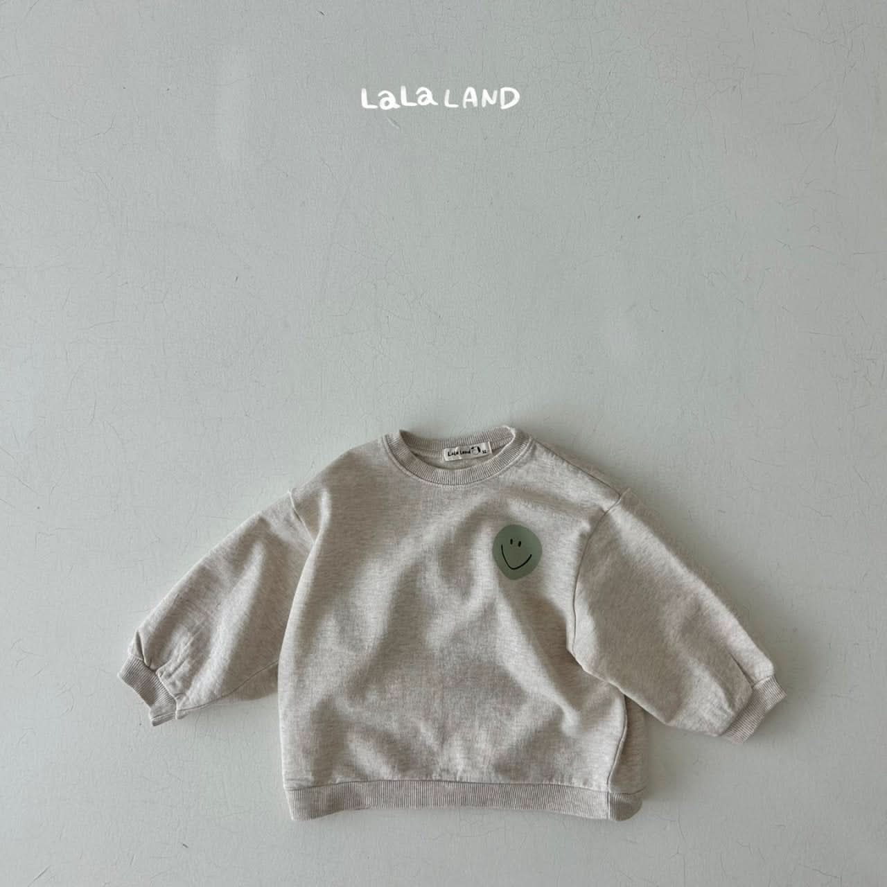 Kids Land F23 Smiley Face Sweatshirt (1-6y) - 3 Colors - AT NOON STORE