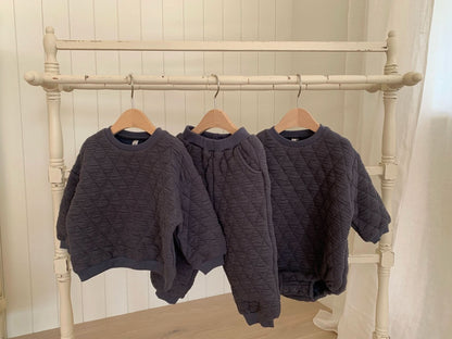 Baby Quilted Bubble Romper (6-24m) -2 Colors - AT NOON STORE