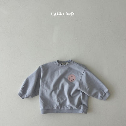 Kids Land F23 Smiley Face Sweatshirt (1-6y) - 3 Colors - AT NOON STORE