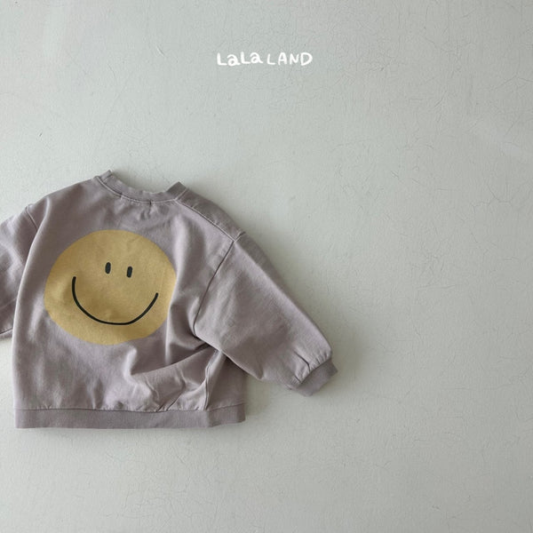 Kids Land F23 Smiley Face Sweatshirt (1-6y) - 3 Colors