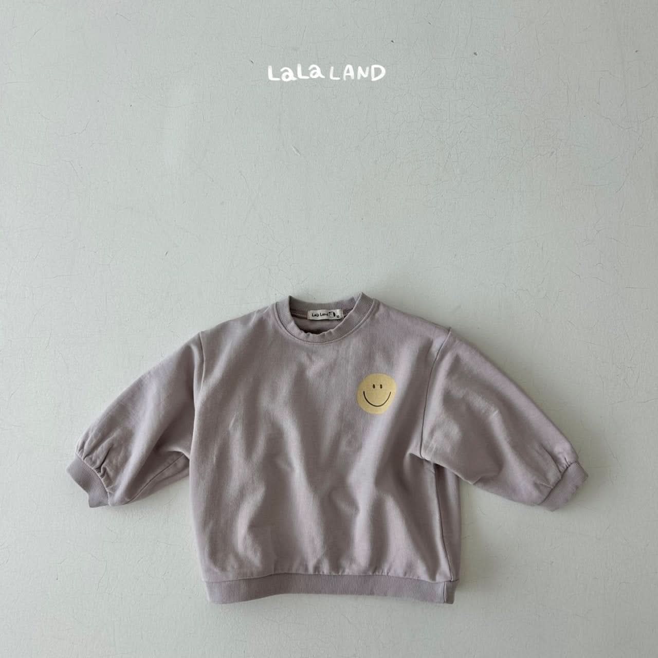 Kids Land F23 Smiley Face Sweatshirt (1-6y) - 3 Colors - AT NOON STORE