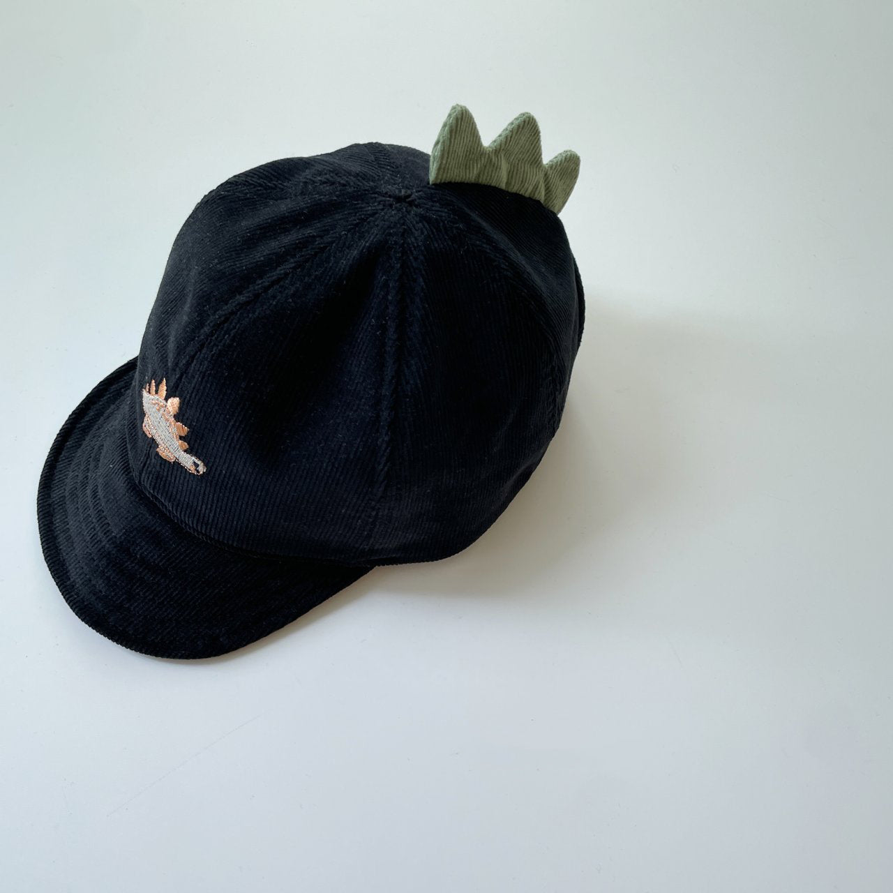 Baby Corduroy Dinosaur Embroidered Cap (1-3y) - 4 Colors - AT NOON STORE