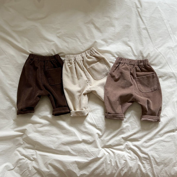 Toddler Corduroy Pull-On Pants (1-6y) - 2 Color
